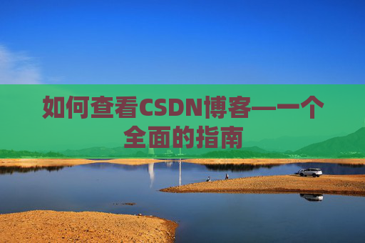 如何查看CSDN博客—一个全面的指南
